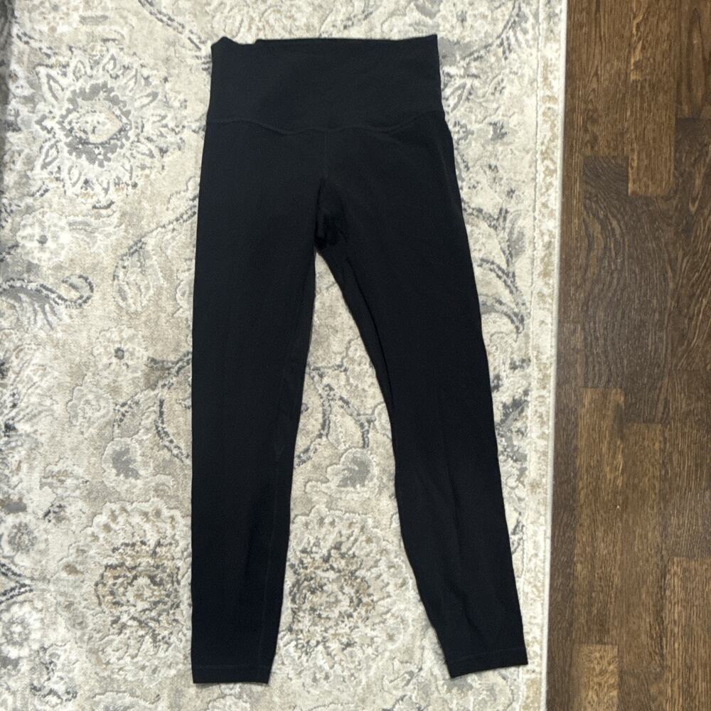 Lululemon Women’s Solid Black Align Leggings Regular Size 6